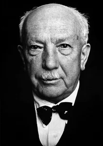 Ein Foto des KomponistenRichard Strauss aus dem Jahr 1934.